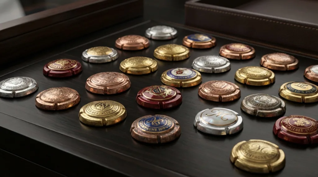 découvrez notre sélection des capsules de champagne les plus recherchées, incluant les modèles rares et précieux à connaître pour les collectionneurs et passionnés.