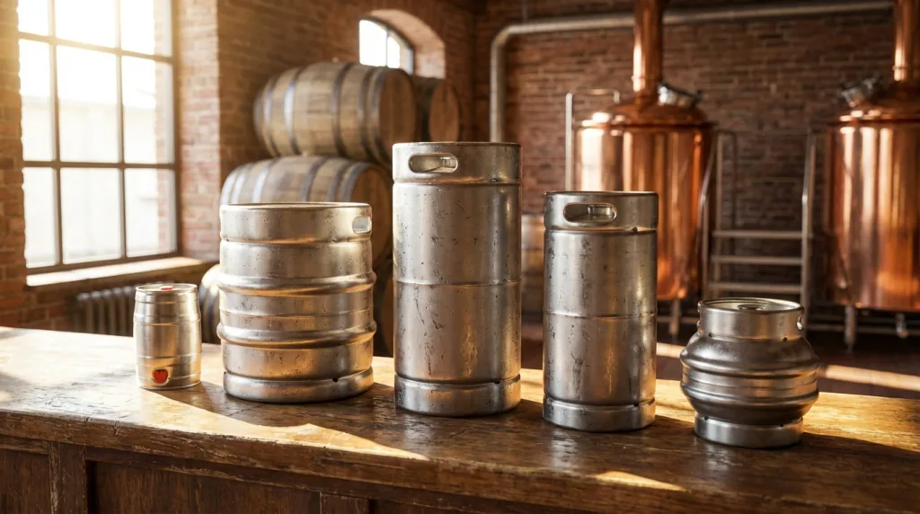 découvrez les différentes tailles de fûts de bière et apprenez combien de bière ils contiennent pour mieux choisir selon vos besoins.