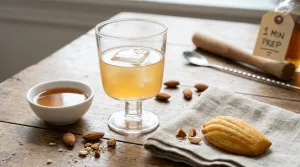 découvrez la recette du cocktail madeleine, un délicieux mélange aux saveurs d'amande à préparer en seulement 1 minute. parfait pour surprendre vos invités !