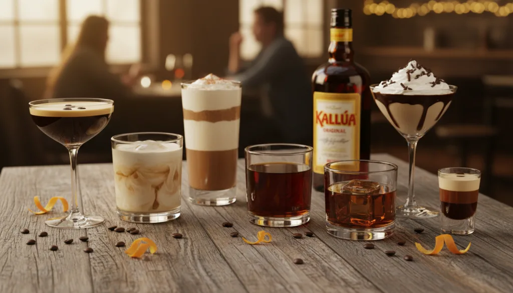 découvrez 7 cocktails incontournables à base de kahlua, parfaits pour les amateurs de saveurs riches et gourmandes. recettes faciles et astuces pour réussir vos boissons.