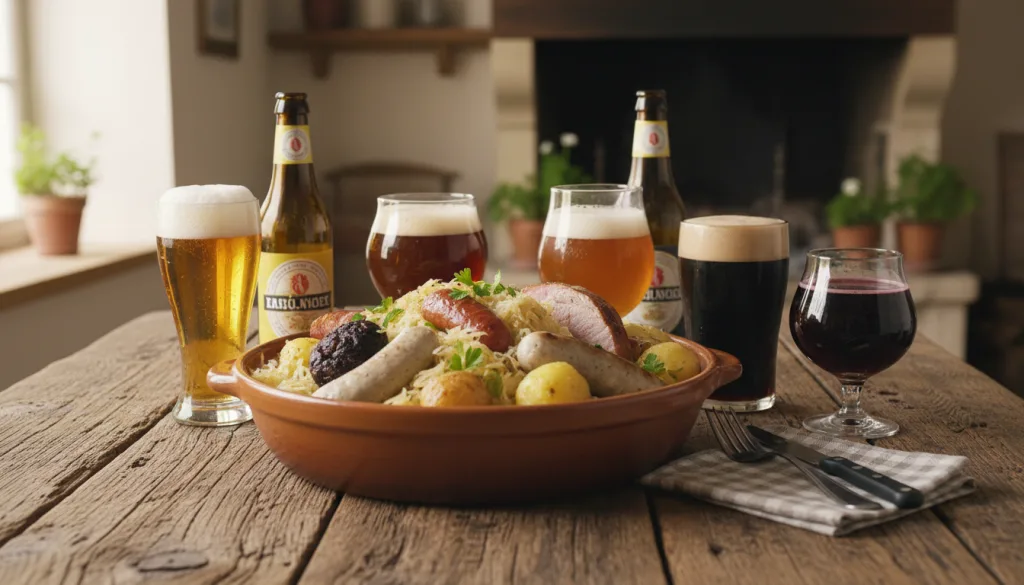 découvrez 5 accords savoureux entre la choucroute et différentes bières pour sublimer vos repas et ravir vos papilles.