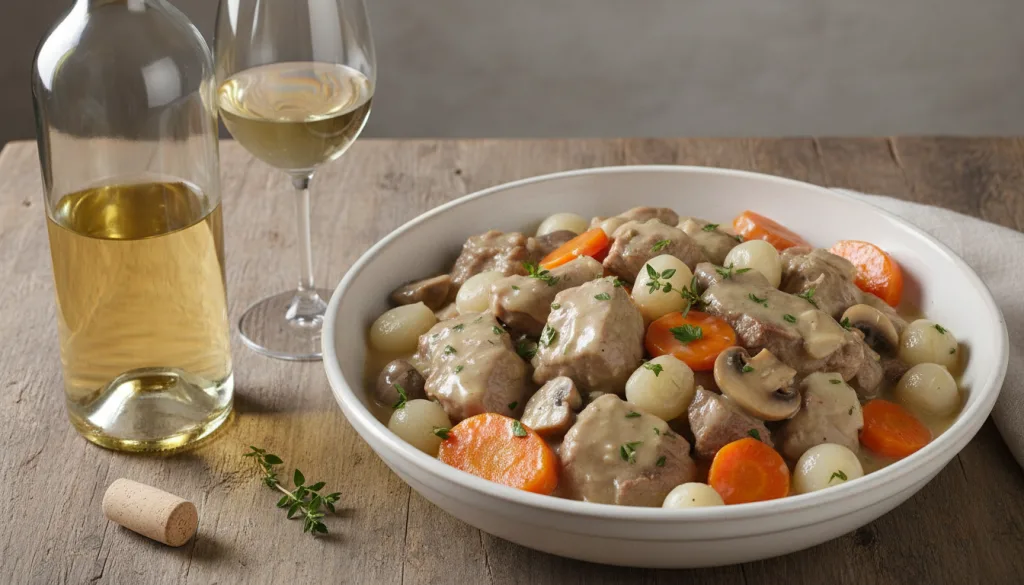 découvrez la recette traditionnelle de la blanquette de veau au vin blanc, facile à préparer et pleine de saveurs délicates pour un repas convivial et gourmand.