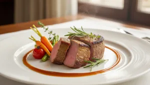 découvrez une recette raffinée de filet mignon de veau gastronomique, facile à réaliser pour un repas élégant et savoureux à partager.