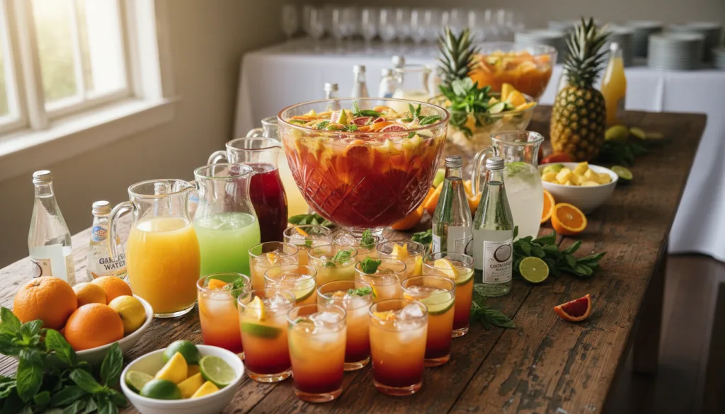 découvrez une recette facile de punch pour 50 personnes avec des ingrédients simples et des quantités précises pour réussir votre fête sans stress.