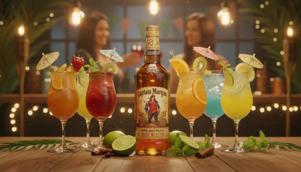 découvrez captain morgan sans alcool, une boisson festive et savoureuse pour profiter de moments conviviaux sans alcool.